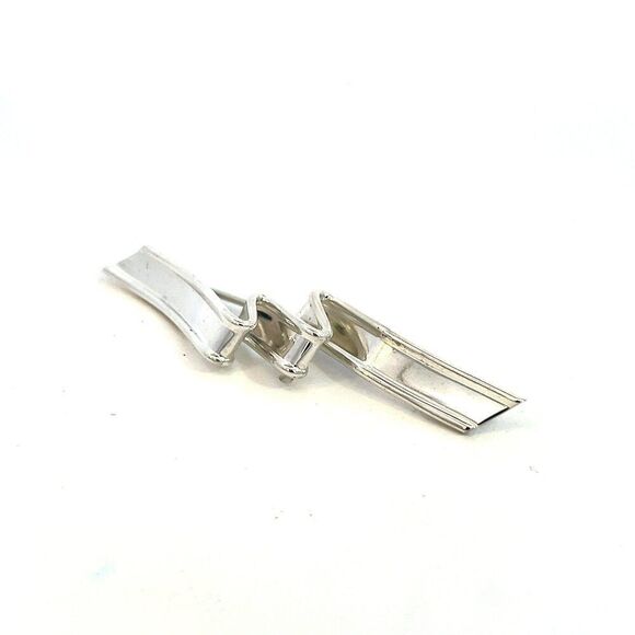 Tiffany & Co Estate Wave Brooch Sterling Silver TIF706 - Picture 10 of 12